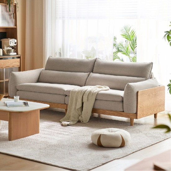 Raydon Washable Fabric 3 Seaters Sofa (2.54m)