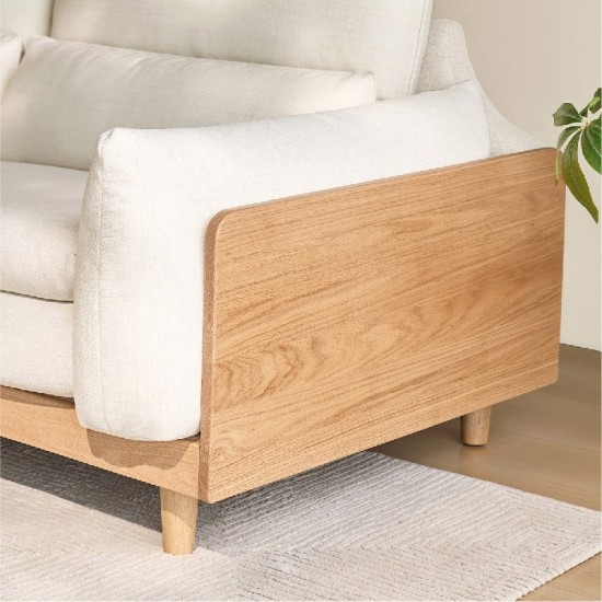 Raydon Washable Fabric 3 Seaters Sofa (2.54m)
