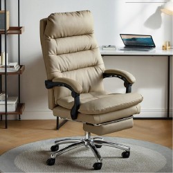 Atmos Swivel Director Study Chair with Footrest