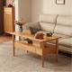 Cora Solid Wood Coffee Table (1.00m)