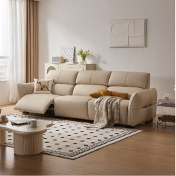Emery Leather 4 Seaters Recliner Sofa (2.80m)