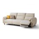 Kimberly Washable Fabric Recliner 3 Seaters Sofa (2.66m)