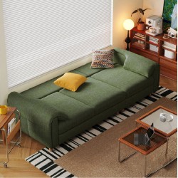 Diana Washable Fabric 3 Seaters Sofabed (2.50m)
