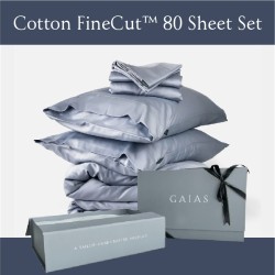 Gaias Cotton FineCut™ 80 Sheet Set - With Quilt Cover