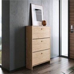 Hailey 3 Drawers Shoe Rack (0.80m)