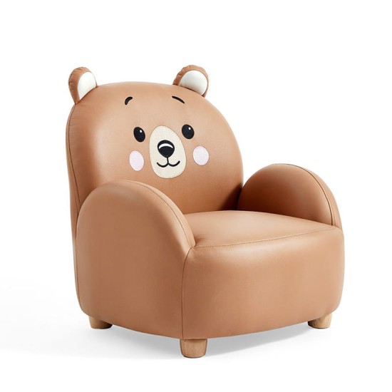 Kuma Leathaire Bear Kids Chair 
