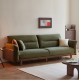 Henry Leathaire 3 Seaters Solid Wood Sofa - 2.14m - Pet-Friendly