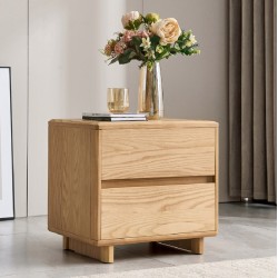 Benji Solid Wood Bedside Table