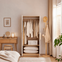 Tessa 2 Doors Wardrobe (0.80m)