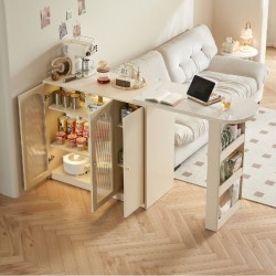 Noelle Extendable Bar Console Table (1.36m ~ 1.90m)