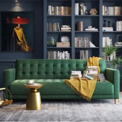 Lunox Velvet Sofabed (1.85m)