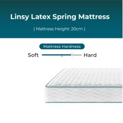 Linsy Latex Spring Mattress - H20cm