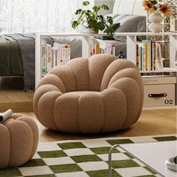 Pumpkin Rotatable Armchair