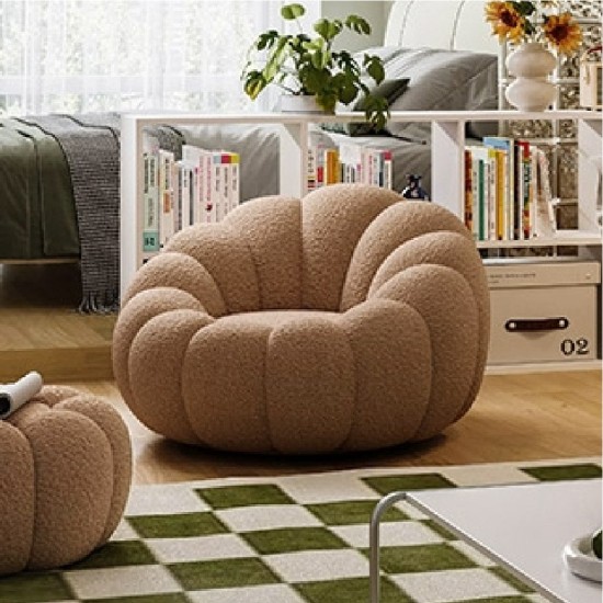 Pumpkin Rotatable Armchair