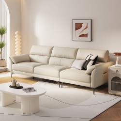 Debbie Leather 4 Seaters Sofa (2.83m)