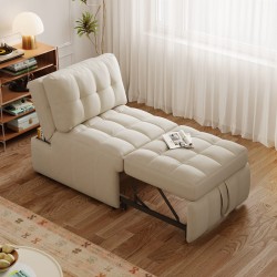 [Preorder Special] Vitra Leathaire Space-Saving 1 Seater Sofabed (0.86m)