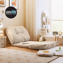Cloud Leathaire Foldable Lovebird Tatami Chair (0.91m)