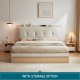 Olivia Platform Bed Frame with Storage