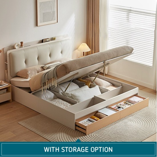 Olivia Platform Bed Frame with Storage