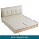 Olivia Platform Bed Frame with Storage