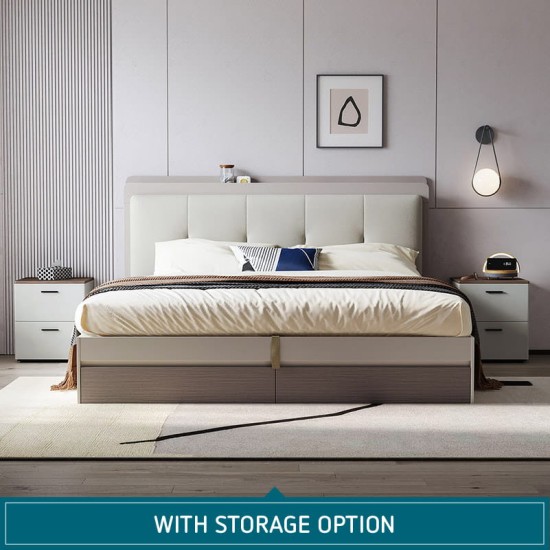 Owen Platform Bed Frame with Storage