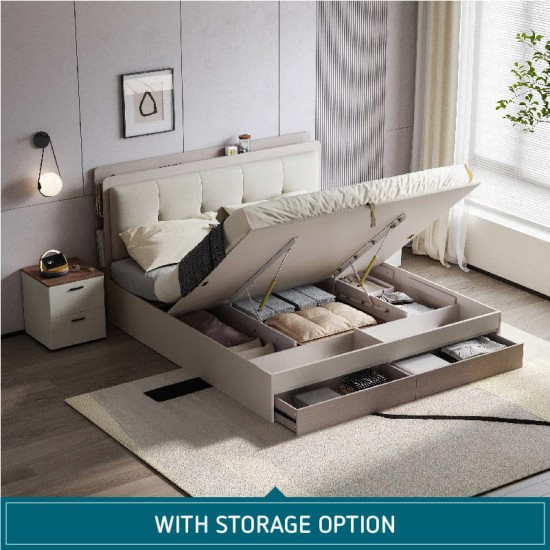 Owen Platform Bed Frame with Storage