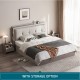 Owen Platform Bed Frame with Storage