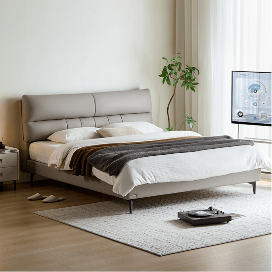 Dominic Leather Bed Frame