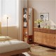 Kiara Rotatable Mirror with Pegboard