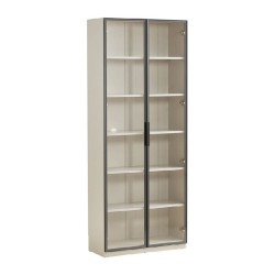 Radia Book Rack with Glass Doors (0.8m)