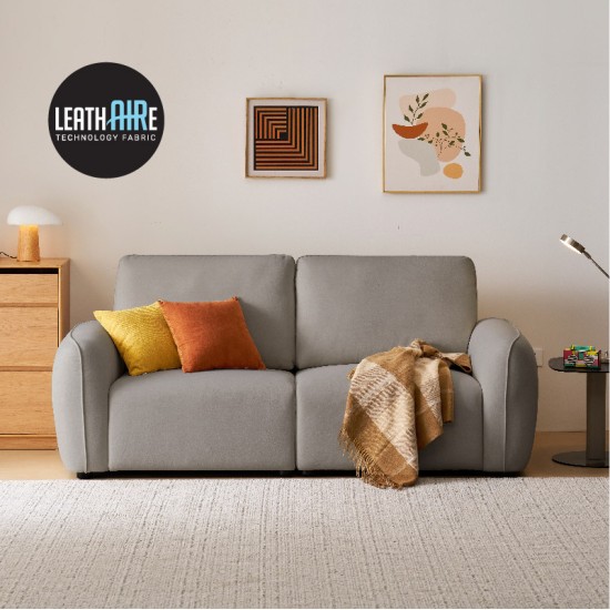 Carlson Leathaire 3 Seaters Sofa - Pet Friendly (2.18m)