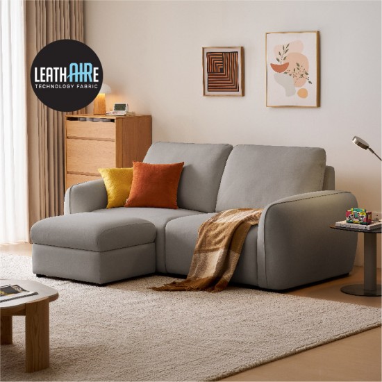 Carlson Leathaire 3 Seaters Sofa - Pet Friendly (2.18m)