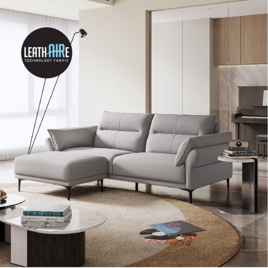 Percy Leathaire 3 Seaters Sofa - Pet Friendly (2.20m)