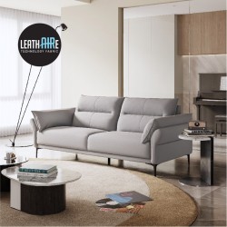 Percy Leathaire 3 Seaters Sofa - Pet Friendly (2.20m)