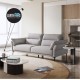 Percy Leathaire 3 Seaters Sofa - Pet Friendly (2.20m)