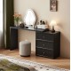 Toby Dressing Set with Chest of 3 Drawers and Mirror