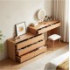 Bruno Dressing Set with Chest of 6 Drawers and Mirror