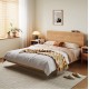 Hannah Floating Platform Bed Frame with Headboard