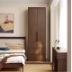Yolanda 2 Doors Wardrobe with Drawers (0.80m)