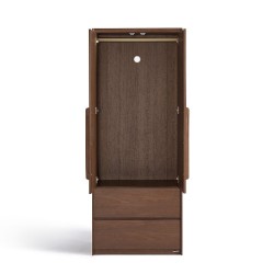 Yolanda 2 Doors Wardrobe with Drawers (0.80m)