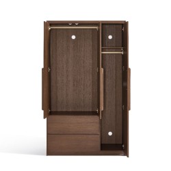 Yolanda 3 Doors Wardrobe with Drawers (1.20m)