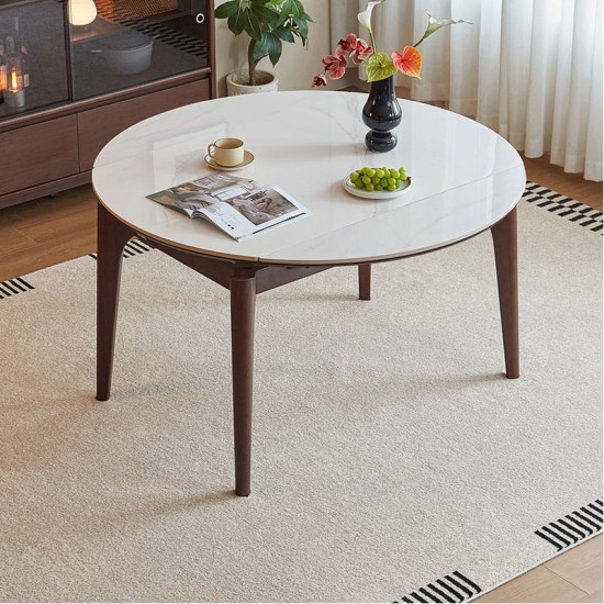 Yolanda Round Convertible Dining Table (DØ1.30m)