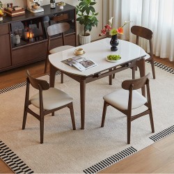 Yolanda Round Convertible Dining Table (DØ1.30m)