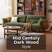 Mid-Century Dark Wood Style